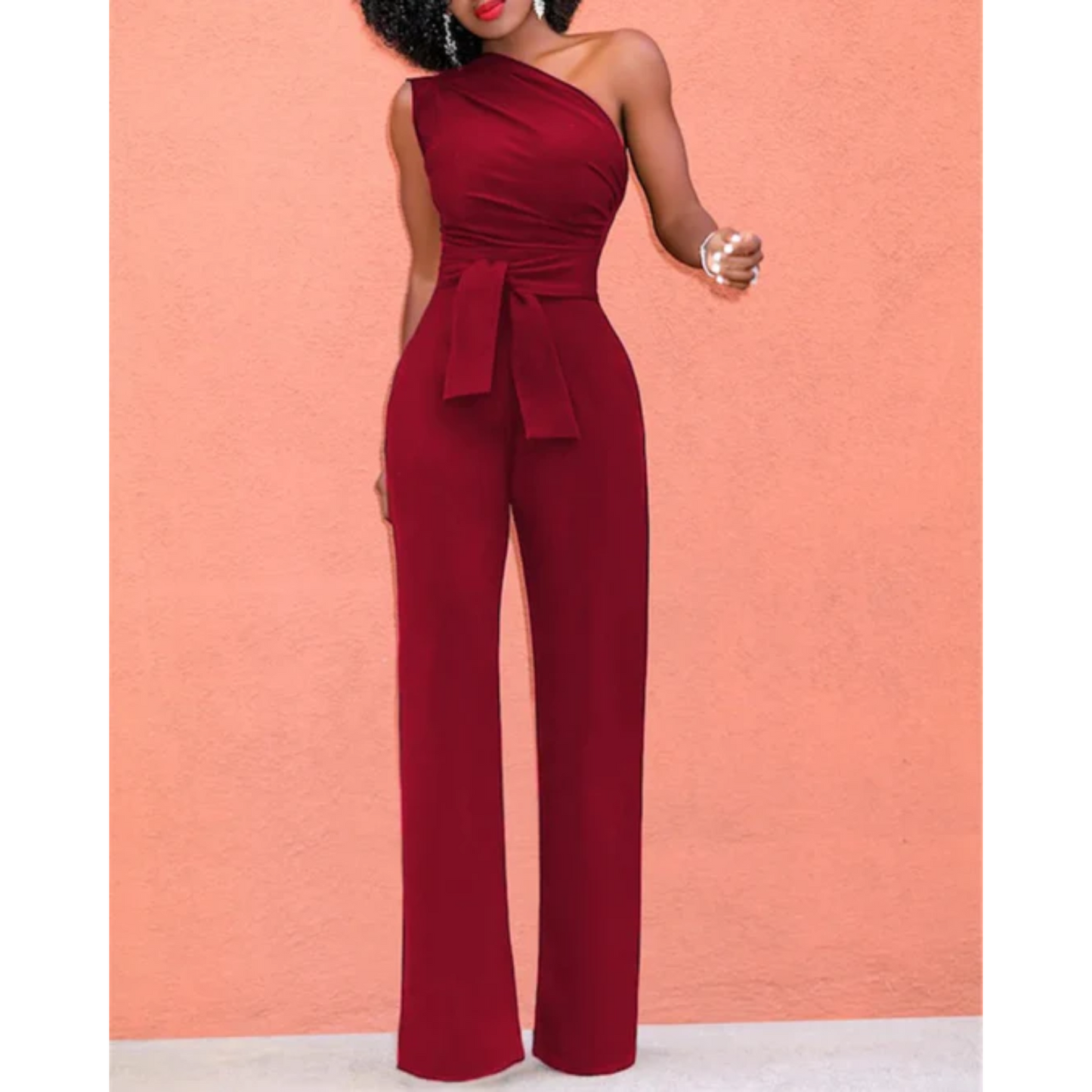 Vrouwelijke Jumpsuit Strak en Stijlvol Zwart - StudioMarella