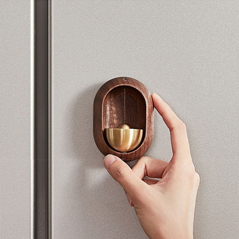 Houten Deurklokje met Rustgevende Klank – Decoratief Windgong-Ornament voor Deur of Muur
