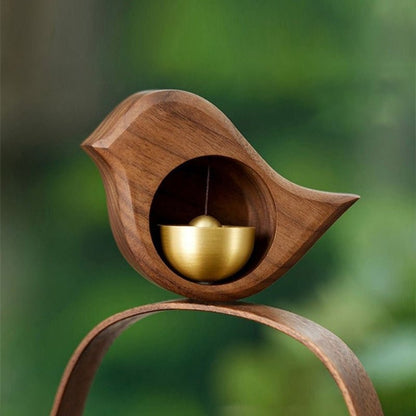 Houten Deurklokje met Rustgevende Klank – Decoratief Windgong-Ornament voor Deur of Muur