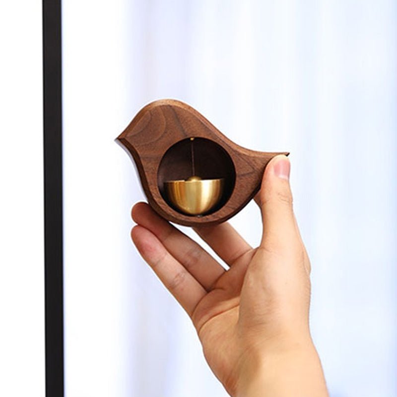 Houten Deurklokje met Rustgevende Klank – Decoratief Windgong-Ornament voor Deur of Muur