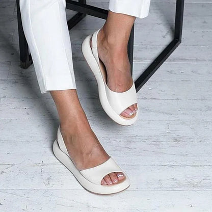 Vrouwen Sandalen Orthopedisch Comfortabel Peep Toe