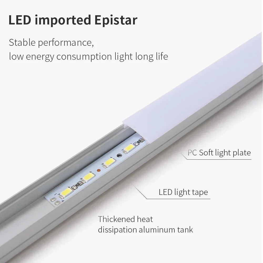 Hanglamp Hout LED Lineair Dimbaar 80cm 120cm 150cm Eettafel Keuken Woonkamer