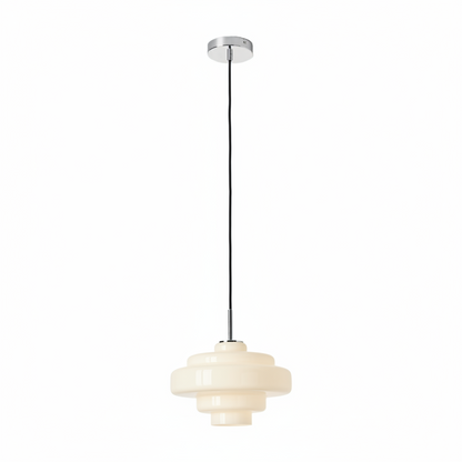 Gekleurde Glazen Hanglamp met Verstelbare Ophanging – Moderne Lichtpunt voor Eetkamer Keuken Woonkamer