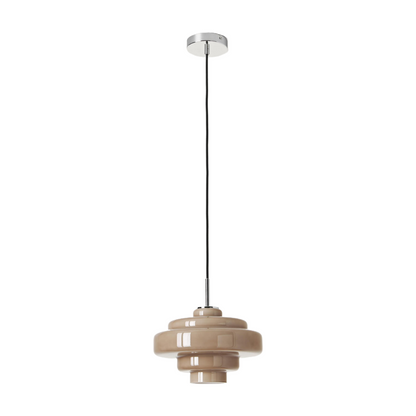 Gekleurde Glazen Hanglamp met Verstelbare Ophanging – Moderne Lichtpunt voor Eetkamer Keuken Woonkamer