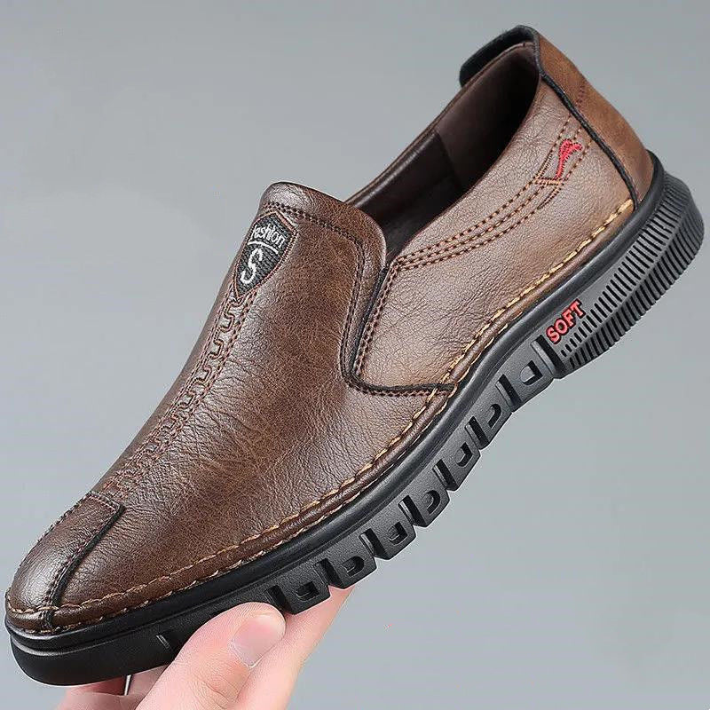 Leren Loafers Heren Comfortabel Casual Mocassins - StudioMarella