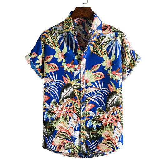 Herenhemden Korte Mouw Zomerse Stijl - StudioMarella