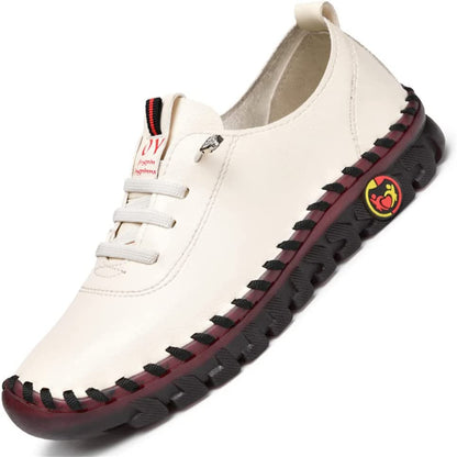 Comfortabele Platte Dames Loafer met Voetboogsteun en Orthopedische Zool