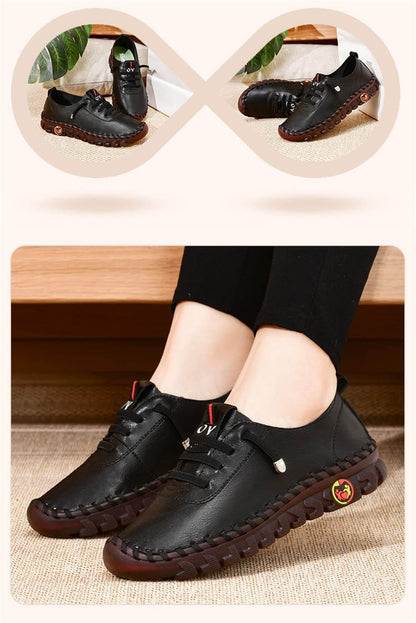 Comfortabele Platte Dames Loafer met Voetboogsteun en Orthopedische Zool