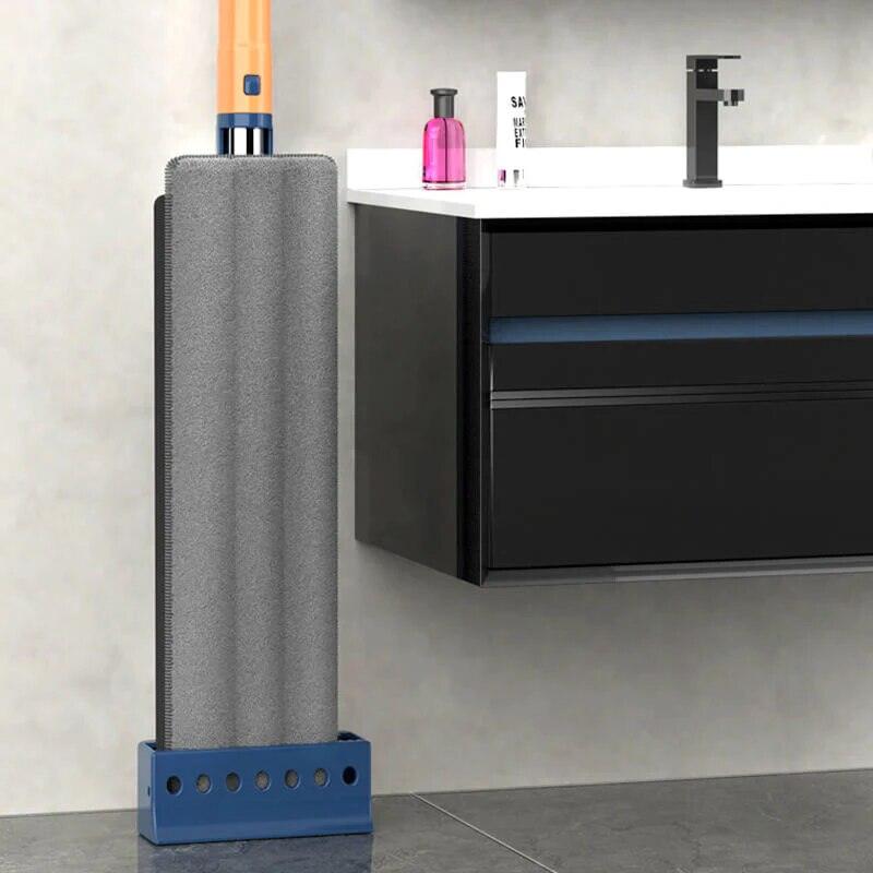 360° Flat Mop met Microvezel & Verstelbare Steel – Streeploos Schoonmaken