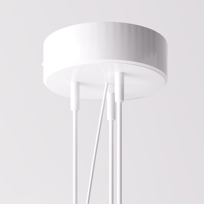 Sculpturale Bloemvormige LED Kroonluchter Met Zachte Lichtverdeling