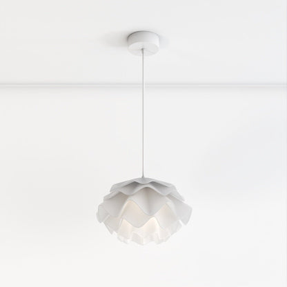 Sculpturale Bloemvormige LED Kroonluchter Met Zachte Lichtverdeling