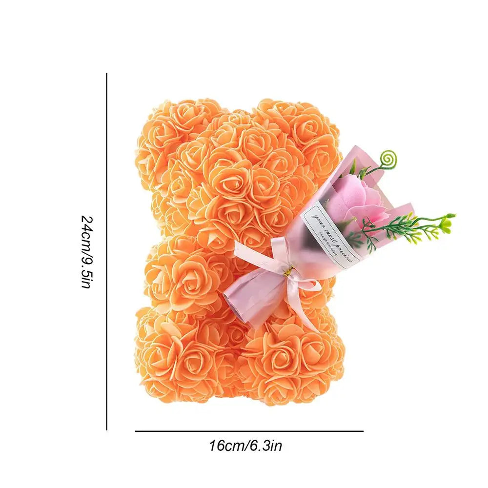 Teddybeer Rozen Knuffel Romantisch Valentijn