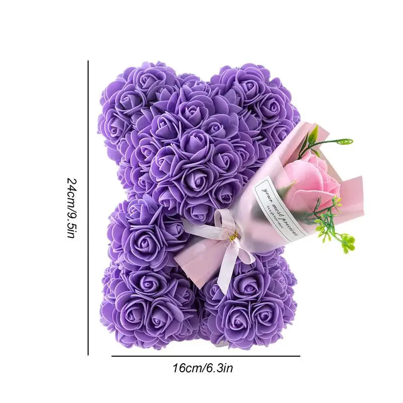 Teddybeer Rozen Knuffel Romantisch Valentijn