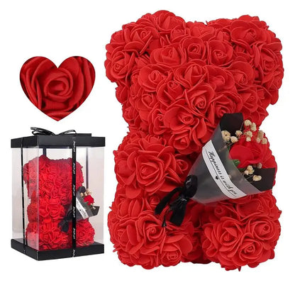 Teddybeer Rozen Knuffel Romantisch Valentijn