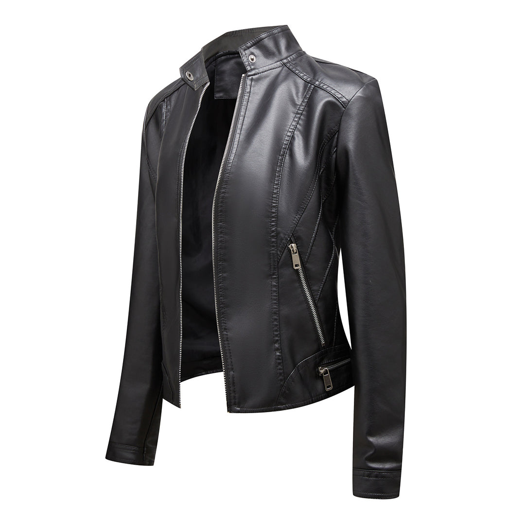 Leren Jas Dames Stijlvol Fleur Model - StudioMarella