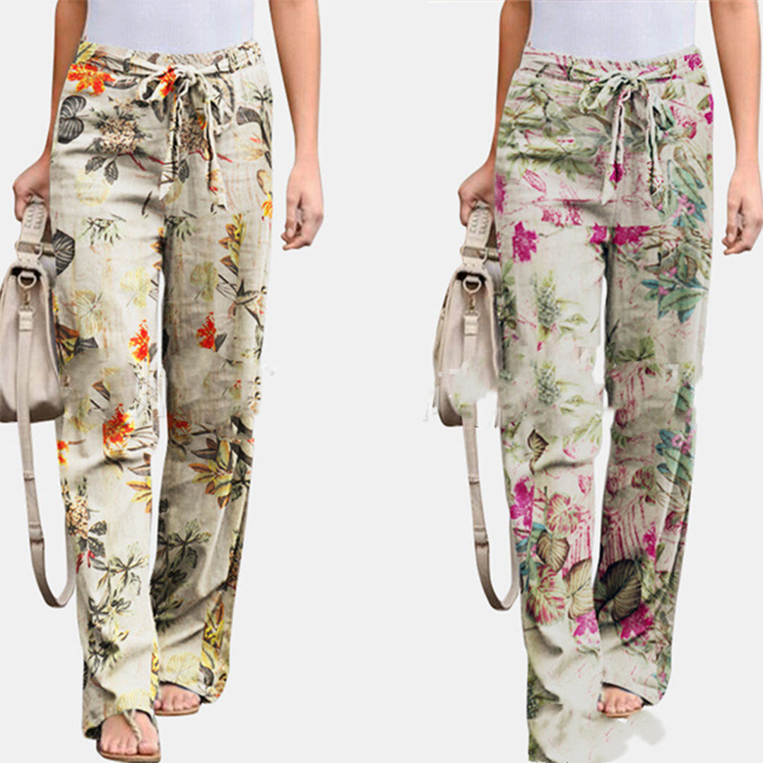 Floor | Stijlvolle casual broek in de kleur Oranje voor dames in stijl ideaal voor de winter