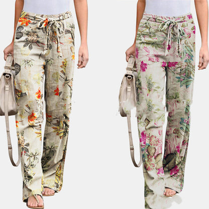 Floor | Stijlvolle casual broek in de kleur Oranje voor dames in stijl ideaal voor de winter