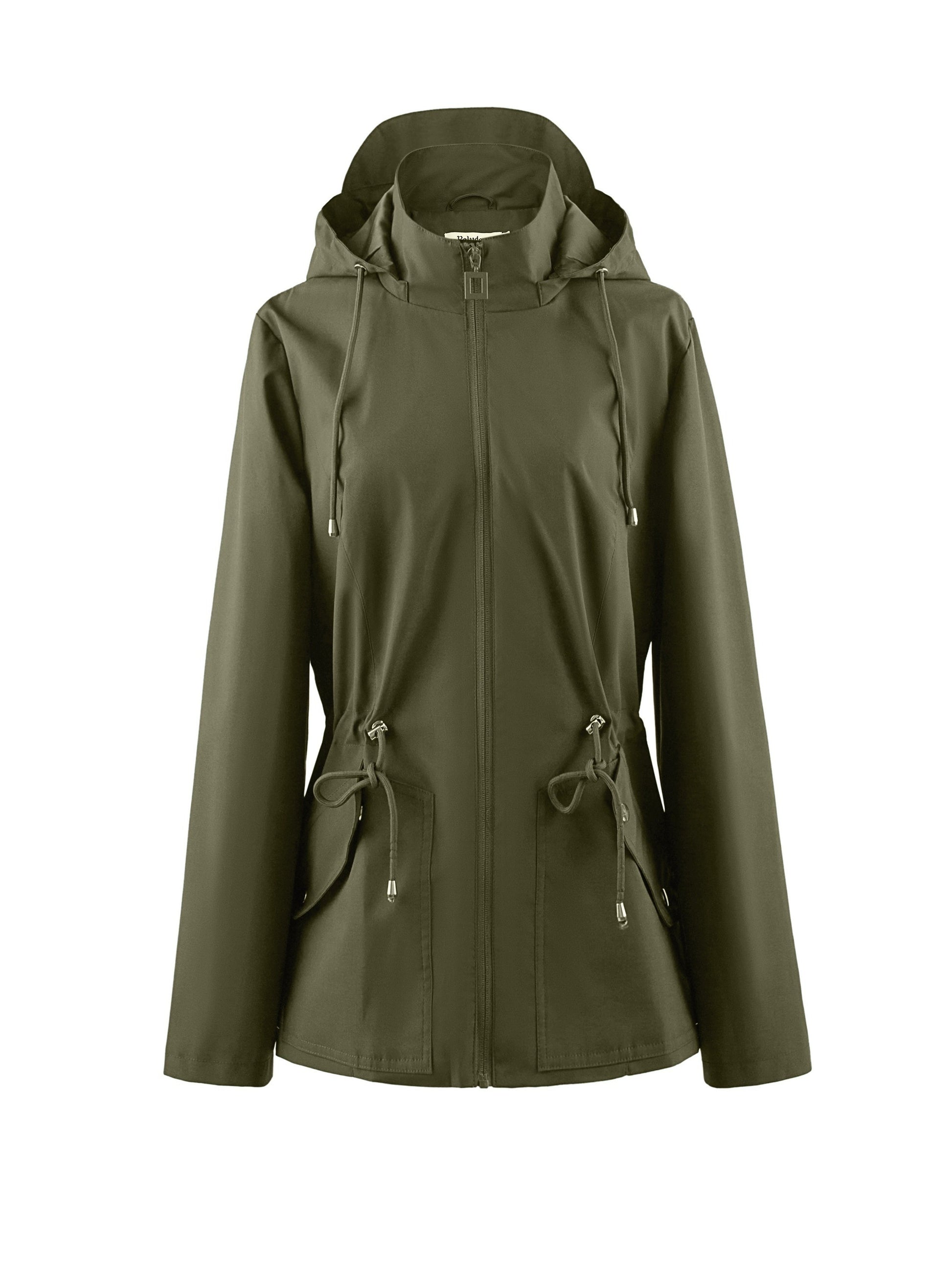 Waterdichte Damesjas met Capuchon voor Herfst en Winter - StudioMarella