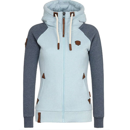 Dames Vest met Capuchon Lange Mouwen Comfortabel Casual