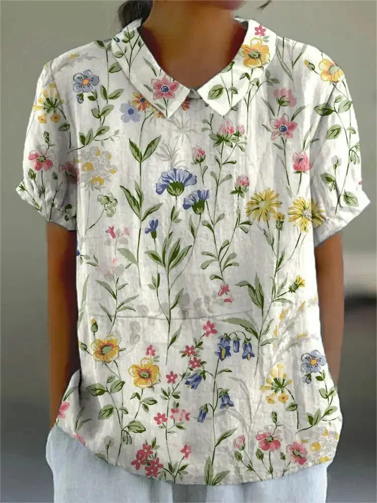 Bloemen Jurk Floreale Elegante Zomerjurk