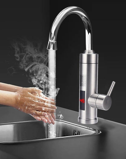 Keukenkraan Touchless Sensor Hygiënisch RVS Geborsteld Nikkel Modern Waterbesparend Keuken