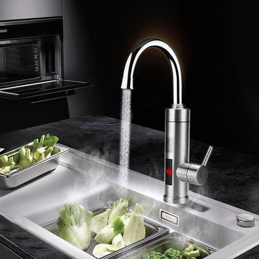 Keukenkraan Touchless Sensor Hygiënisch RVS Geborsteld Nikkel Modern Waterbesparend Keuken