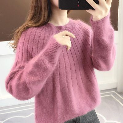 Dames Oversized Sweater Wit Fluffy Zacht
