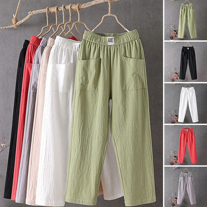 Dames Broek Enkellang Zomerse Stijl Comfortabel - StudioMarella