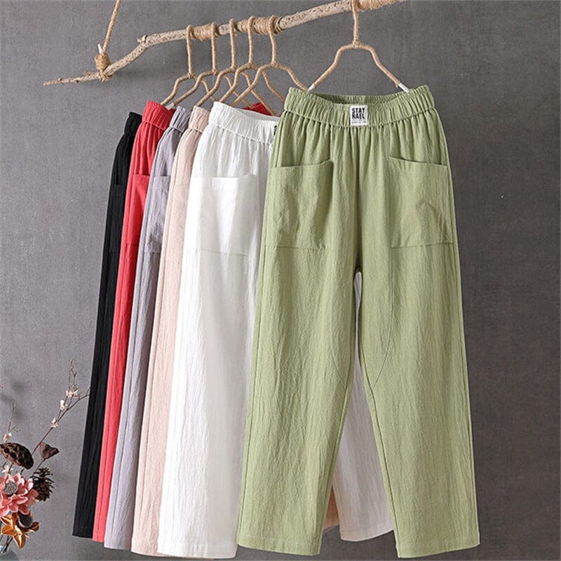 Dames Broek Enkellang Zomerse Stijl Comfortabel