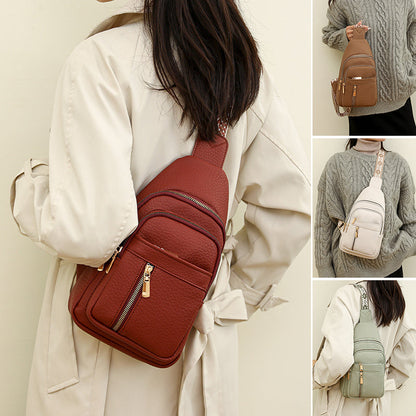 Casuele Schouder tas met Ritsluiting - StudioMarella