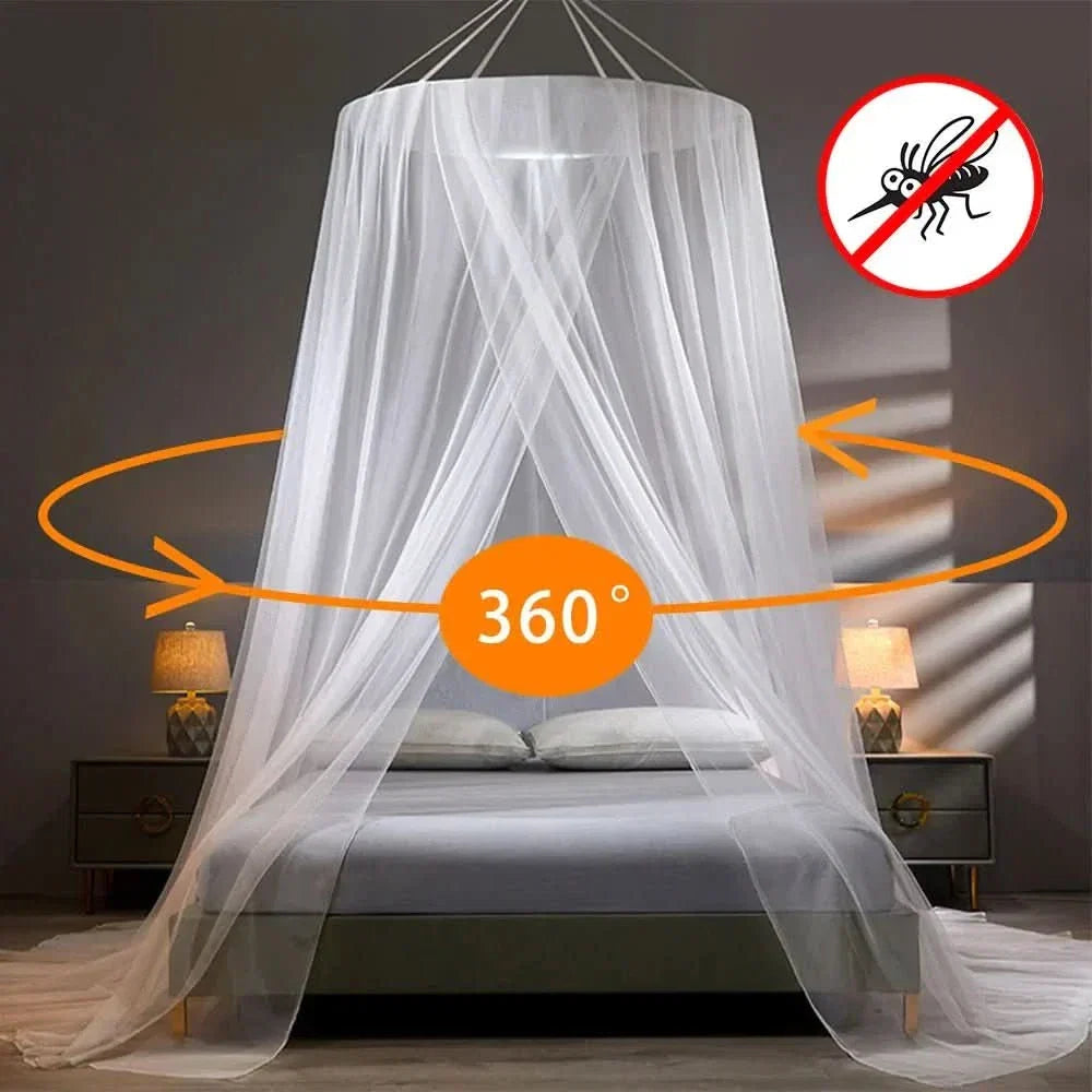 Opvouwbaar Klamboe voor Bed & Camping Bescherming Wit Grijs Blauw Jade | Insectennet Muggennet Reizen Outdoor Slaapkamer