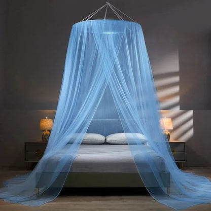 Opvouwbaar Klamboe voor Bed & Camping Bescherming Wit Grijs Blauw Jade | Insectennet Muggennet Reizen Outdoor Slaapkamer