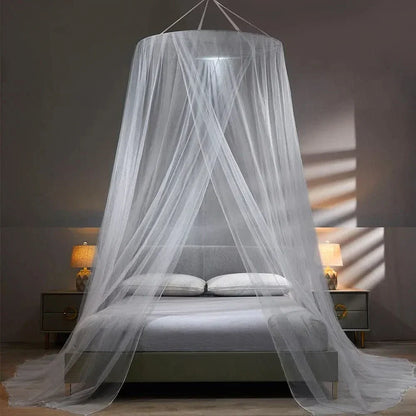 Opvouwbaar Klamboe voor Bed & Camping Bescherming Wit Grijs Blauw Jade | Insectennet Muggennet Reizen Outdoor Slaapkamer