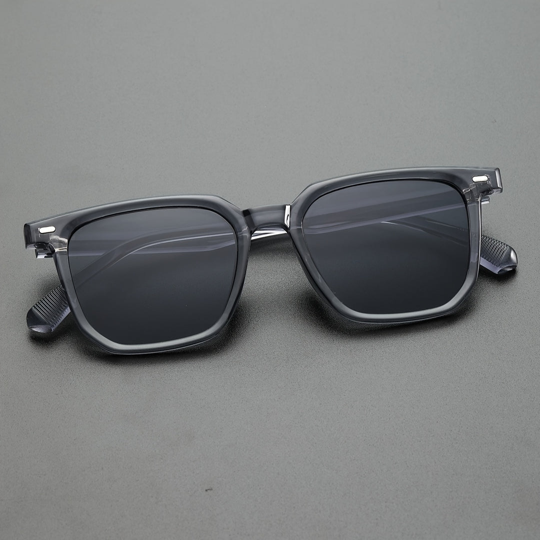 Heren Zonnebril Vierkant Frame Lichtgewicht DuurzaamVintage Look