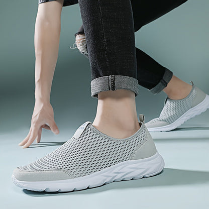 Heren Sneakers Lichtgewicht Ademend Mesh Comfortabele Loopschoenen