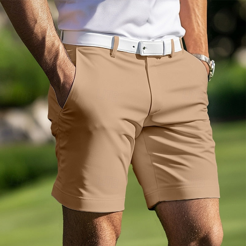 Heren Shorts Korte Broek Slim Fit Elastisch voor Zomer