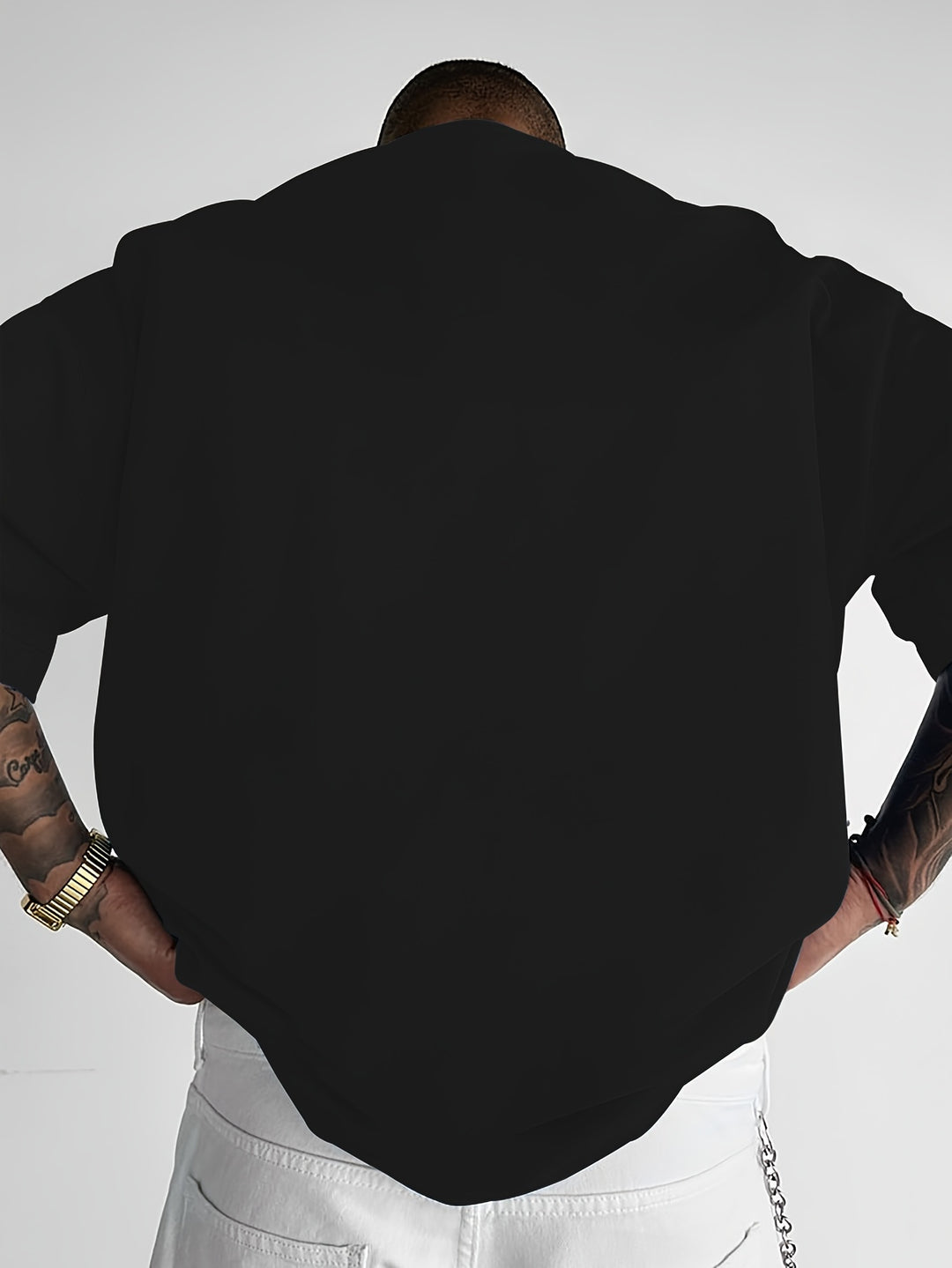 Mannen T-Shirt Losse Fit Streetwear Print Zomer Comfort