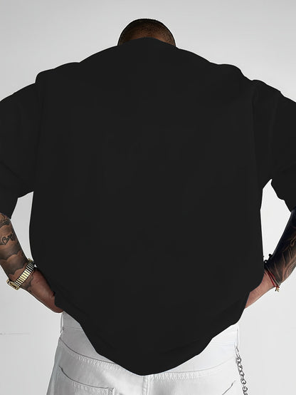Mannen T-Shirt Losse Fit Streetwear Print Zomer Comfort