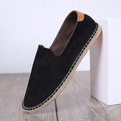 Heren Espadrilles - Lichtgewicht Zomer Sandalen met Gevlochten Zool