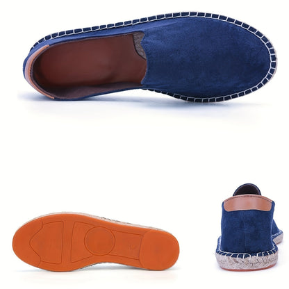 Heren Espadrilles - Lichtgewicht Zomer Sandalen met Gevlochten Zool