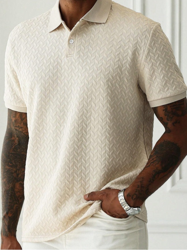 Heren Polo Shirt Slim Fit Casual Zomer