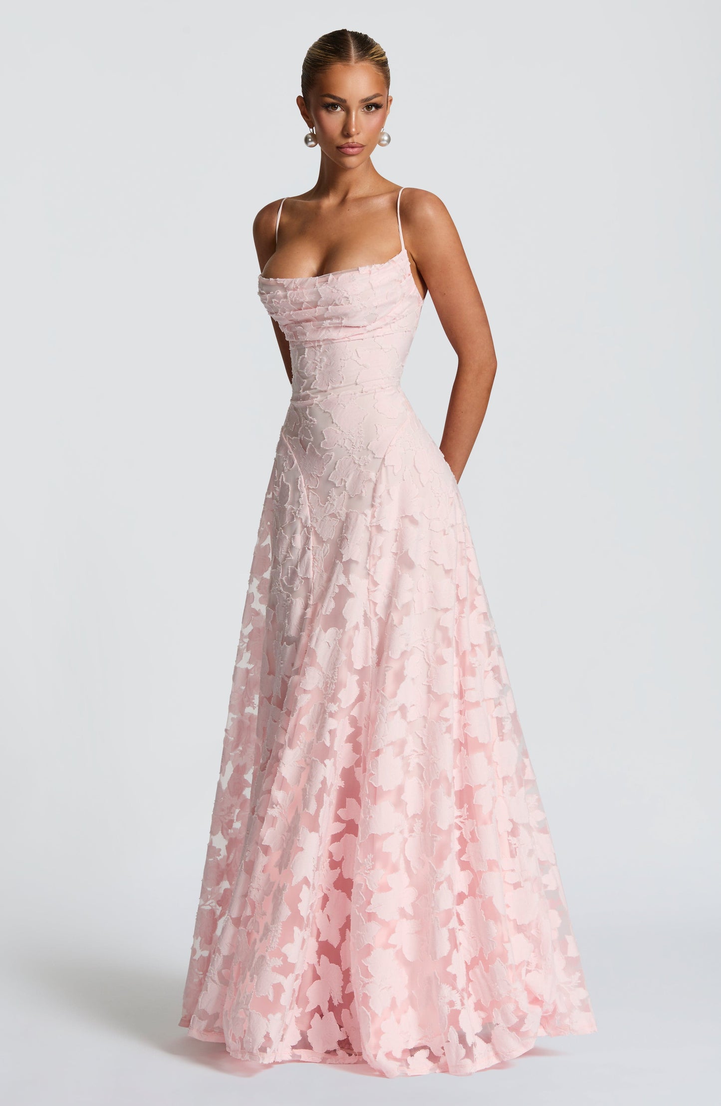 Francisa Galajurk Lange Kant Corset Jurk