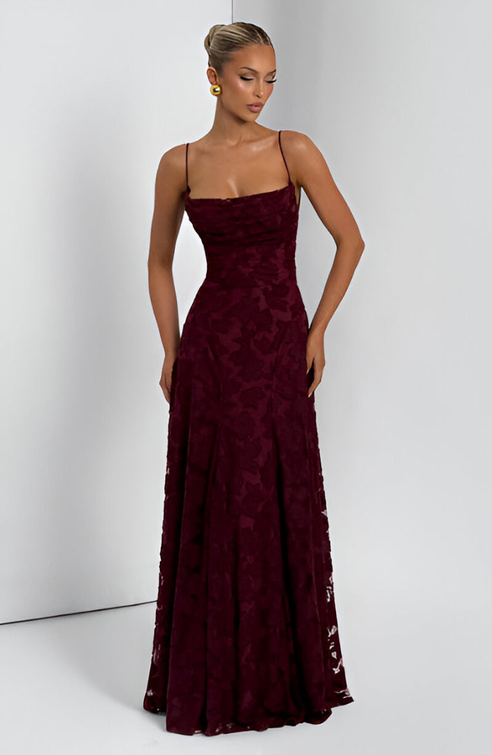 Francisa Galajurk Lange Kant Corset Jurk
