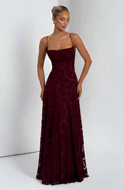 Francisa Galajurk Lange Kant Corset Jurk