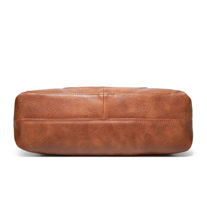 Leren Schoudertas Dagelijkse Gebruik Casual Stijl