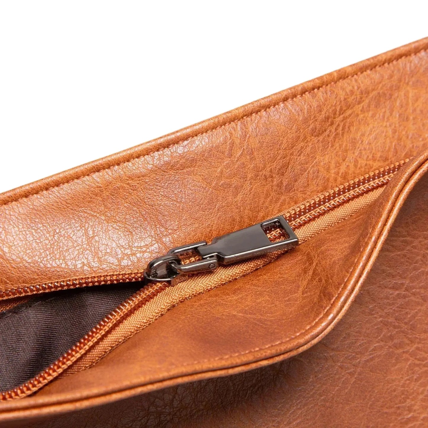 Leren Schoudertas Dagelijkse Gebruik Casual Stijl