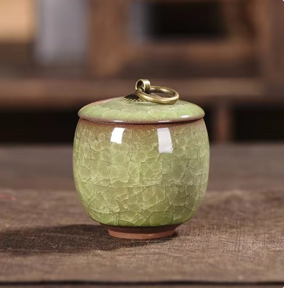 Keramische Huisdierurn met Kattenvorm voor Honden en Katten | Handgemaakt Gedenk Urn | Elegante Herinnering voor Geliefde Huisdieren | Duurzaam Waterdicht Ontwerp