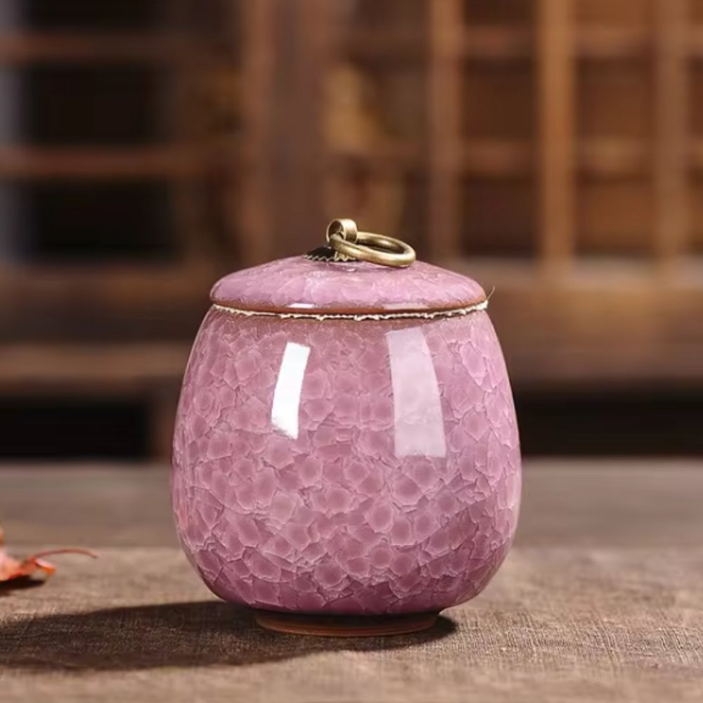 Keramische Huisdierurn met Kattenvorm voor Honden en Katten | Handgemaakt Gedenk Urn | Elegante Herinnering voor Geliefde Huisdieren | Duurzaam Waterdicht Ontwerp