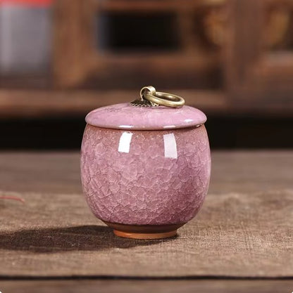 Keramische Huisdierurn met Kattenvorm voor Honden en Katten | Handgemaakt Gedenk Urn | Elegante Herinnering voor Geliefde Huisdieren | Duurzaam Waterdicht Ontwerp
