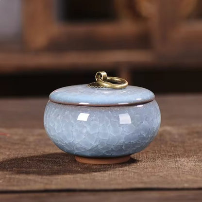 Keramische Huisdierurn met Kattenvorm voor Honden en Katten | Handgemaakt Gedenk Urn | Elegante Herinnering voor Geliefde Huisdieren | Duurzaam Waterdicht Ontwerp
